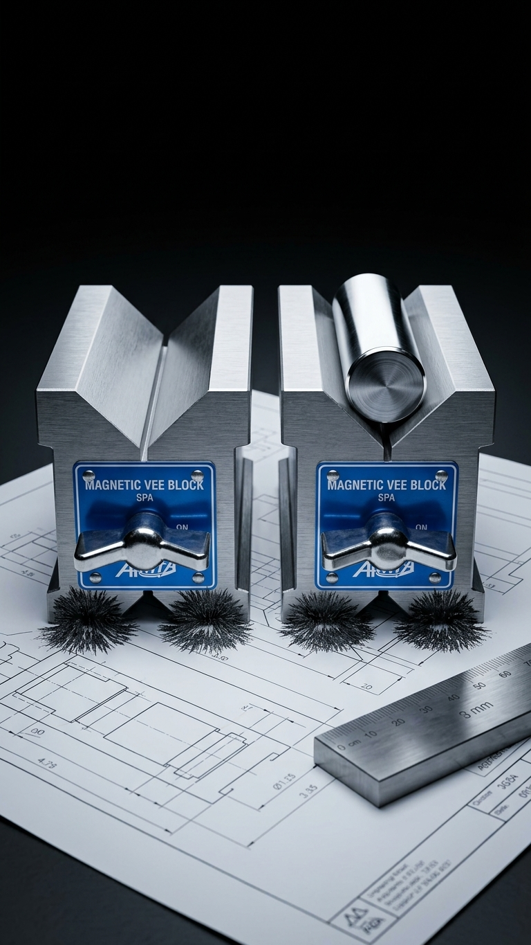 LUTHRA Magnetic V Block